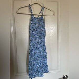 Blue floral forever 21 Medium mini dress